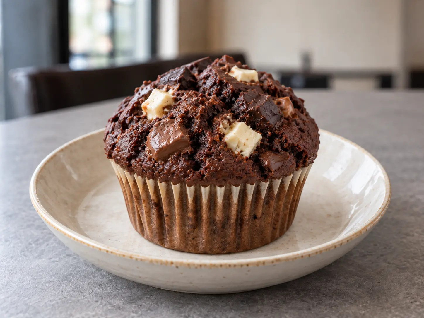 Triple Chocolate Muffin