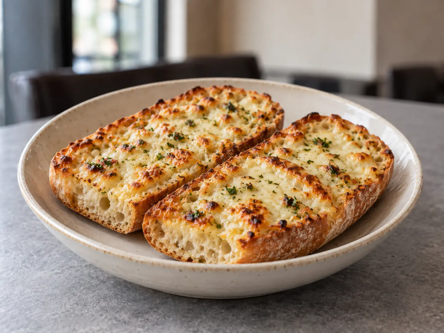 Cheesy Garlic Ciabatta