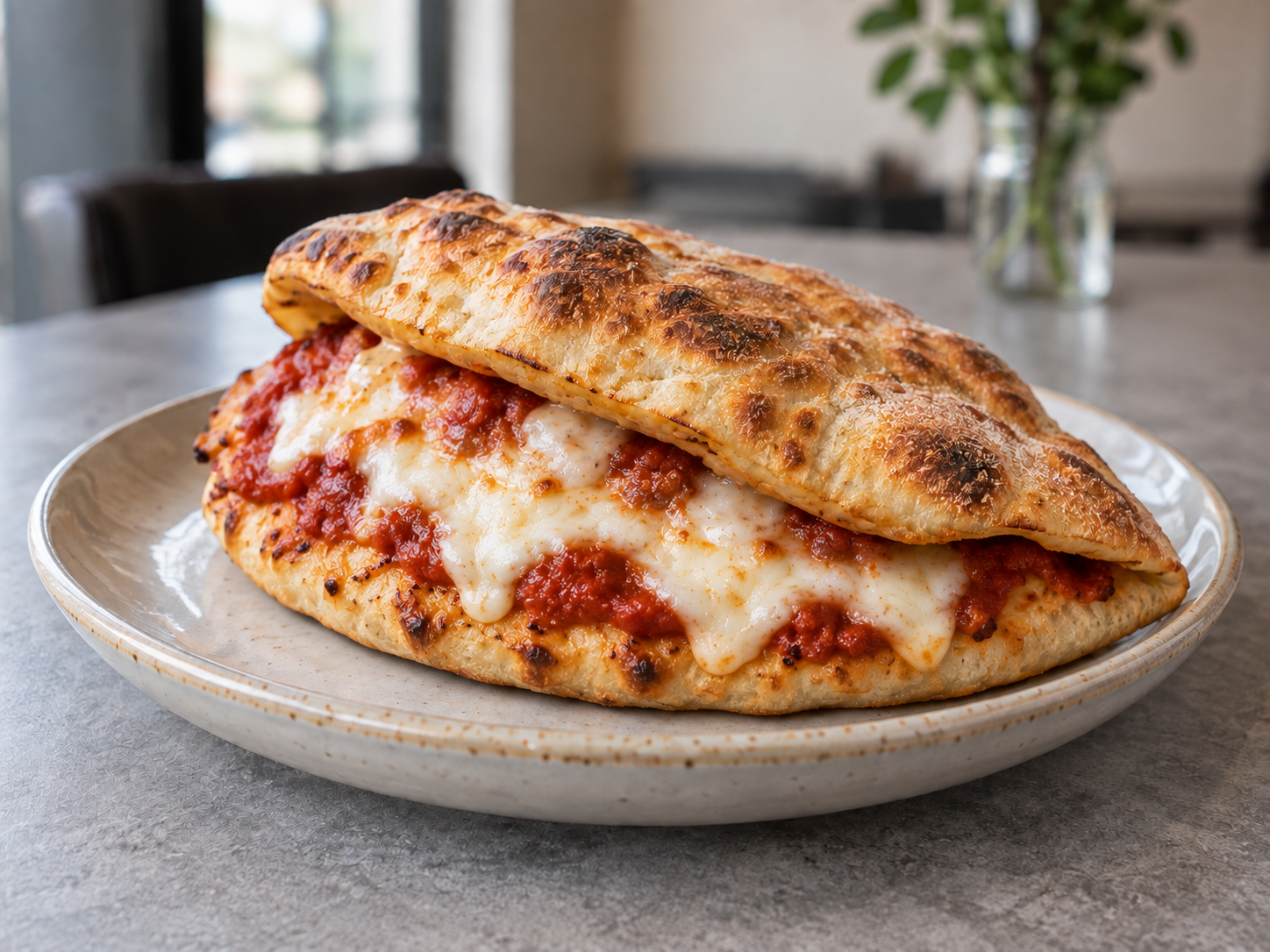 Create Your Own Pizza Sandwich