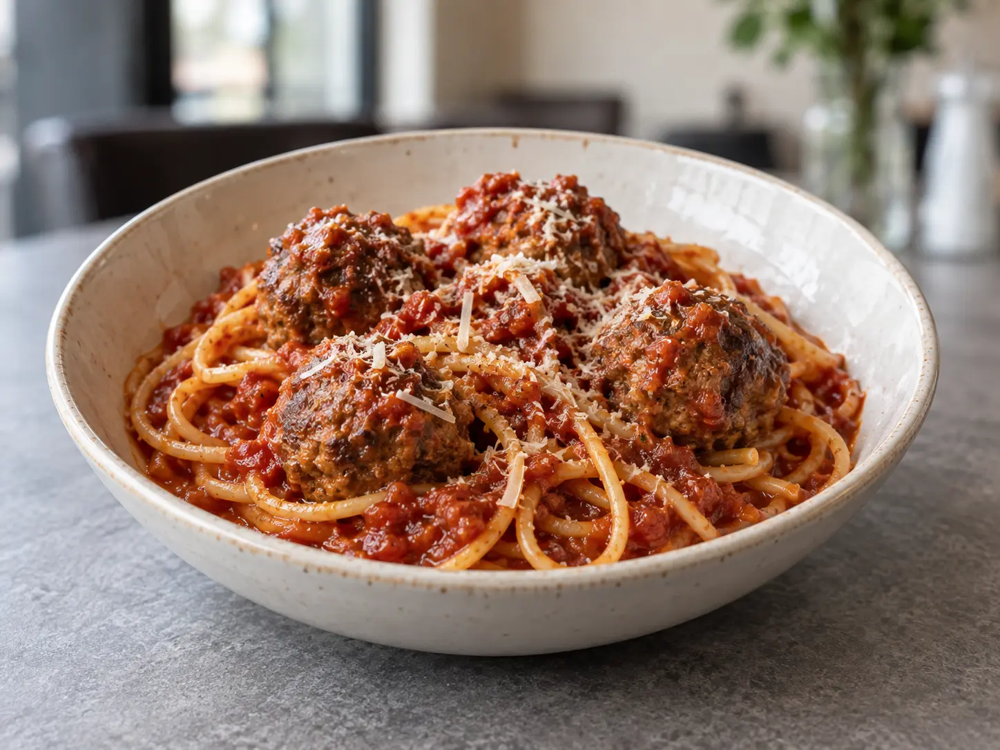 Spaghetti Meatballs