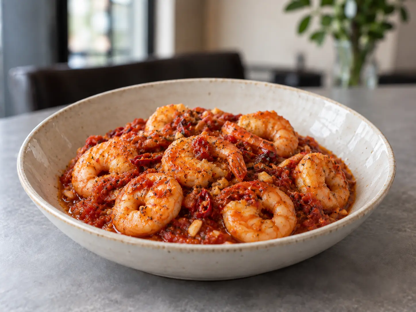 Chilli Garlic Prawns